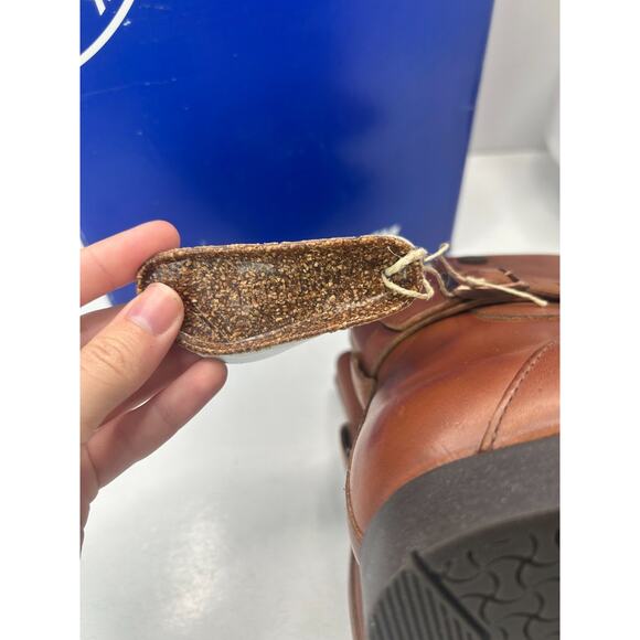 Birkenstock Collins Leather Ankle Boots Cuoio Regular Fit 1001010 Women 5 NWB - Picture 9 of 11